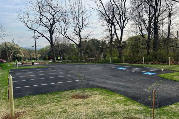 Asphalt Line Painting Striping