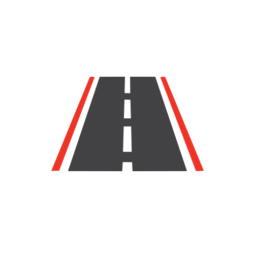 Roadway and Parking lot striping and lining
